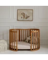 Lettino Ovale 7in1 con Materasso - Vintage | Waldin