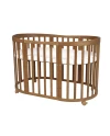 Lettino Ovale 7in1 con Materasso - Vintage | Waldin