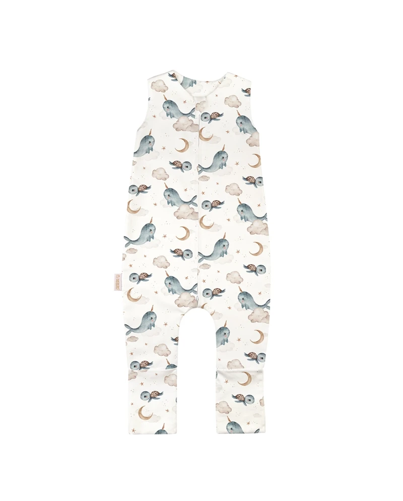 Sacchi nanna con gambe 3-4 anni - Balene| Waldin