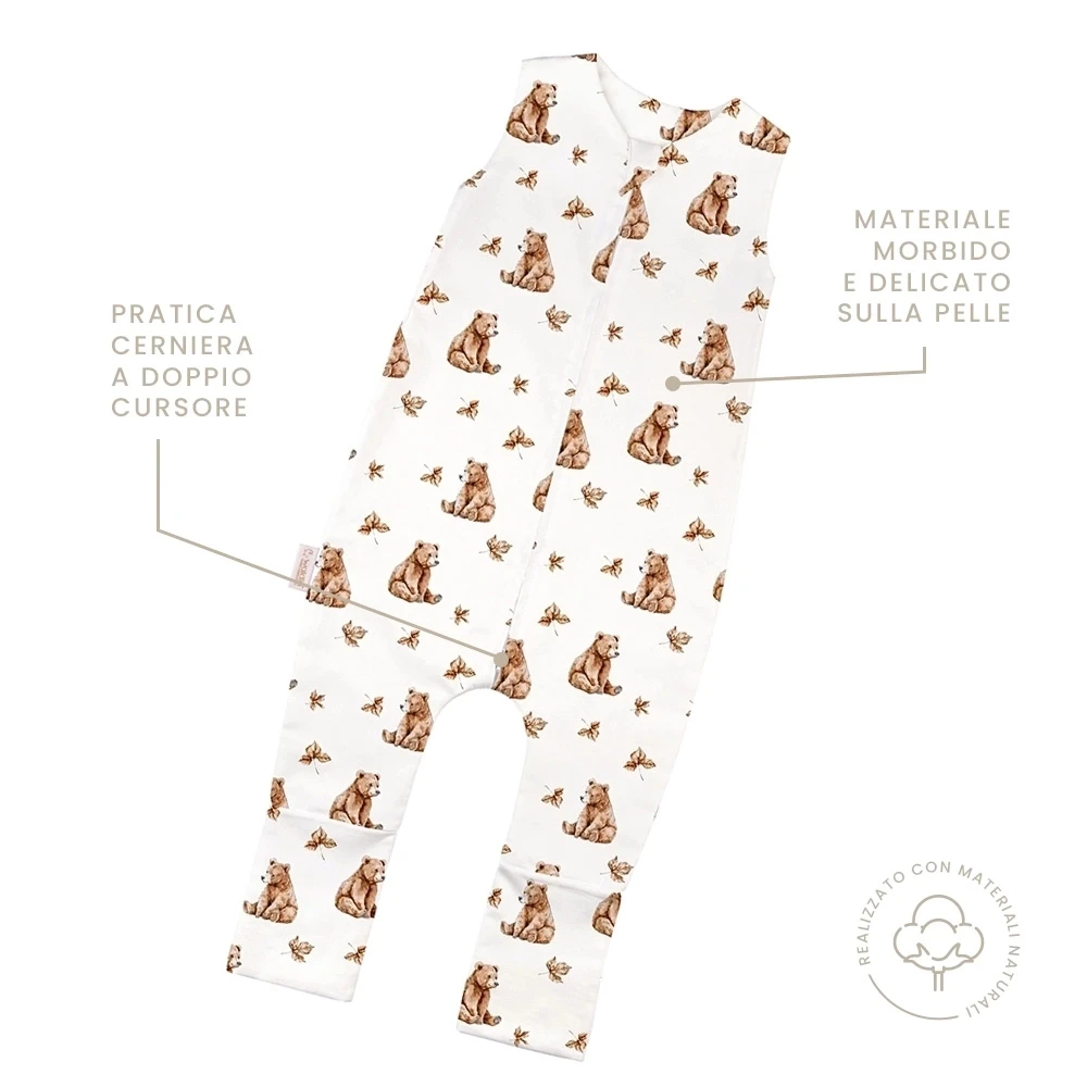 Sacco-a-pelo-con-gambe-estate-0.5-TOG-Orsi-Bianco-3-4-anni-caratteristiche-Waldin